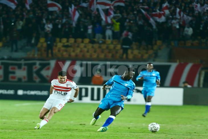 زيزو خلال مباراة الزمالك وسوار